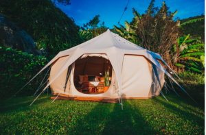 consider the tent capacity and ventilation